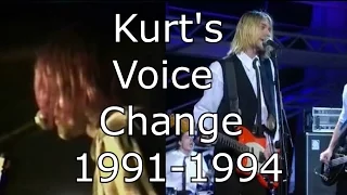 Nirvana - Pennyroyal Tea - Kurt's Voice Change 1991-1994 (Live Mix)