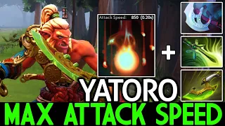 YATORO [Troll Warlord] Max Attack Speed Unlimited Ensnare Dota 2