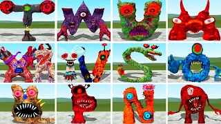 ALL NEW NIGHTMARE ALPHABET LORE FAMILY in GARRY'S MOD! ROBLOX RAINBOW FRIENDS 3D SANIC CLONES MEMES