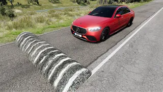 Cars vs Massive Speed Bumps #3 – BeamNG.Drive