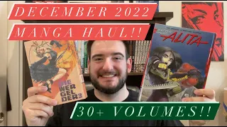 December 2022 Manga Haul!! (30+ Volumes!)