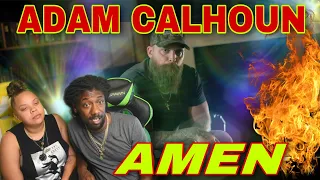 FIRST TIME HEARING Adam Calhoun - "Amen" REACTION #adamcalhoun