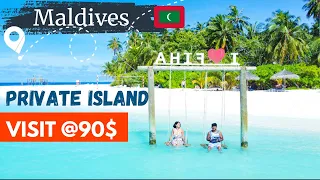 [4k] Day Trip To Fihalohi island resort | Private Resort in Maldives | Maldives 2022 -Part 3