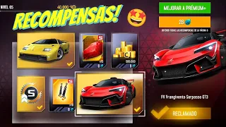 Asphalt 8 | Reclamando el pase de carreras! 🤩 | FV Frangivento Sorpasso GT3 a PRO!🔥💪