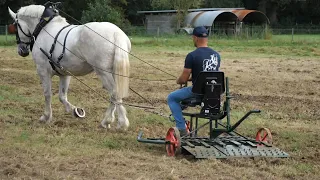 Exceptionally rare and antique equipment for pasture maintenance