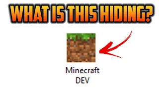 You're not supposed to play this version of Minecraft...