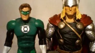 Hi, I'm a Marvel...and I'm a DC: Thor and Green Lantern