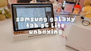 🎀 samsung galaxy tab s6 lite unboxing + accessories | my one week review