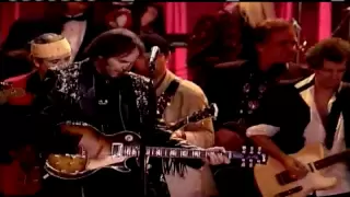 Jimi Hendrix Experience performs at  Rock and Roll Hall of Fame inductions 1992