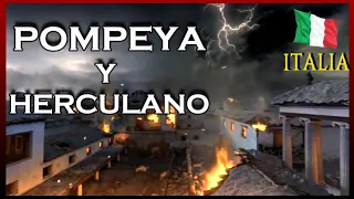 🇮🇹 Historia de POMPEYA y HERCULANO. Personas petrificadas en la erupción del volcán Vesubio. ITALIA