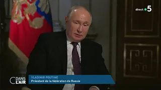 Ukraine, Macron, nucléaire : L'interview choc de Poutine - Reportage  #cdanslair 13.03.2024