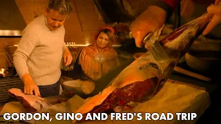 Gordon Ramsay Helps Cook Reindeer | Gordon, Gino and Fred's Road Trip