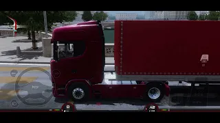 Truckers of Europe 3 (V0.36.2) - Box Trailer Delivery from Zurich to Stuttgart #244