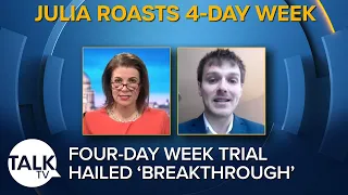 Julia Hartley-Brewer roasts the four-day working week: 'You've been slacking!'