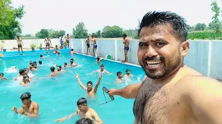 Swimming Pool Me Masti Funny Vlogs #firstvlog
