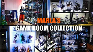 Marla's Game Room & Collection Tour 2022 - Dark Souls, Assassin's Creed, Fallout, Elder Scrolls