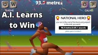 A.I. Learns to Play World's Hardest Game (QWOP)