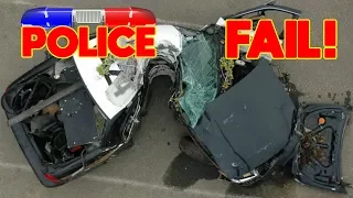 Funny Police Driving Fail Compilation  👮📣 Best of Police Car Crash