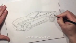 Car Design 101- Sketching a Sports Coupe