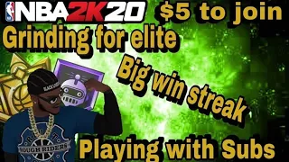 Toxic Elites Attempting "High Winstreak Spin The Block NBA 2K20