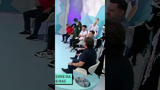 DEPOIS DE SENTIR O DEDO DO DORIVAL, O JOÃO PEDRO SGARBI SE ASSUSTOU COM UMA ARANHA! 🤣 #Shorts