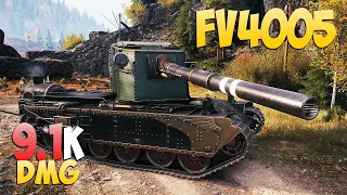 FV4005 - 6 Kills 9.1K DMG - Traumatic! - World Of Tanks