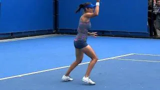 Julia Goerges - Australian open 2012 - Slow motion video 01