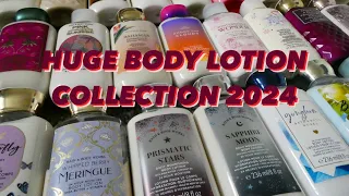MY BODY LOTION/CREAM COLLECTION UPDATE | JANUARY 2024 | BATH AND BODY WORKS, THE BODY SHOP AND MORE