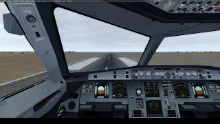 FSLabs A321-231 Full power takeoff out of Ayers Rock YAYE
