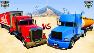 Phantom Truck vs Packer Truck - GTA 5 Cars Which is best?