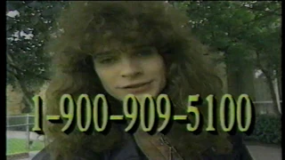 Warrant 1-900 Hotline Rockline TV Commercial