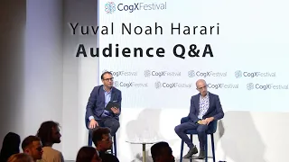 Yuval Noah Harari Audience Q&A @ CogX Festival 2023