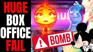 Box Office DISASTER For Woke Disney! | Elemental Set For MASSIVE Flop For Pixar!