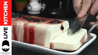 Γιαουρτογλυκό με μόνο 3 Υλικά😋Ένα εύκολο δροσερό γλυκό 💯 3-Ingredient Yogurt Jelly Cake Recipe