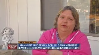 Mother pleas for gang member's surrender