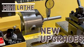 Mini lathe. New upgrades.