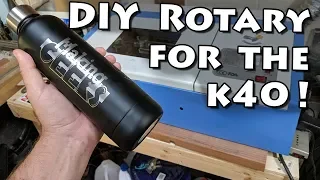 DIY Rotary Module for K40 Laser Engravers!