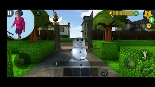 scary teacher 3d snowman level special chapter