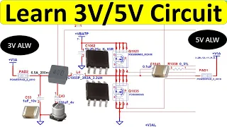 Learn to Check 3V and 5V voltages on Laptop Motherboard - All about 3V 5V Circuit