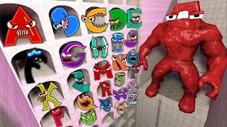 TORTURE ALL 3D ALPHABET LORE FAMILY in ABYSS POOL Garry's Mod