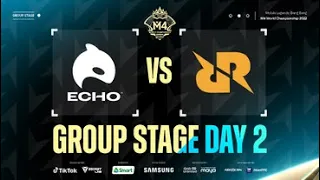 [FIL] M4 Group Stage Day 2 |  RRQ vs ECHO