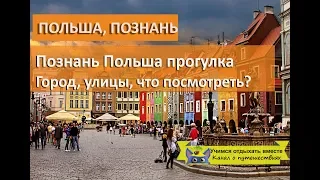 Познань Польша| Прогулка по городу, что посмотреть?