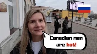 What do Russians Know About Canada - Russian Street Interviews