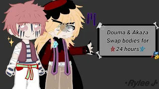 Douma & Akaza swap bodies for 24 hrs / Pt.1 / Demon slayer