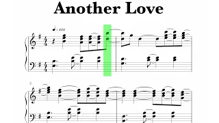 Tom Odell - Another Love Sheet Music