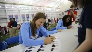 Ole Miss Volleyball at Meet the Rebels 2015