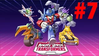 ANGRY BIRDS-TRANSFORMERS GAMEPLAY WALKTHROUGH HD PART 7 SENTINEL PRIME RESCUE