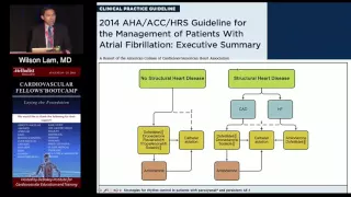 Anti-Arrhythmics 101 (Wilson Lam, MD) Sunday, August 21, 2016