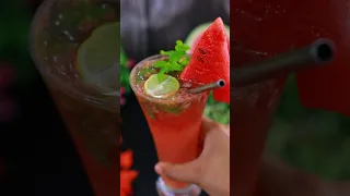 Watermelon Mojito | Refreshing Summer Drink | Quick Summer Drinks #shorts #viral Sritamaskitchen