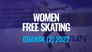 Sofiia SHASHUNKINA (UKR) | Women Free Skating | Gdansk (2) 2022 | #JGPFigure